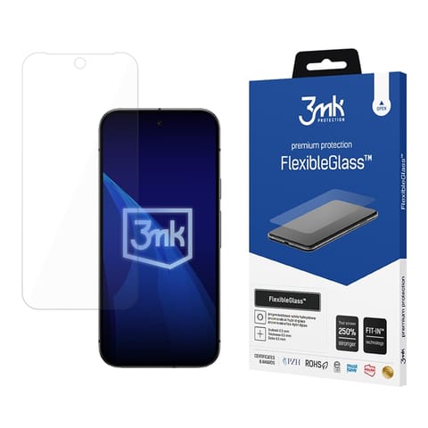 ⁨3mk FlexibleGlass - Szkło hybrydowe do Google Pixel 9a⁩ w sklepie Wasserman.eu