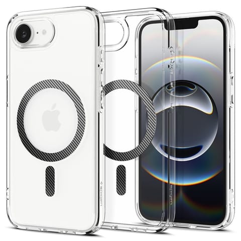 ⁨Spigen Ultra Hybrid Mag MagSafe - Etui do iPhone 16e (Carbon Fiber)⁩ w sklepie Wasserman.eu