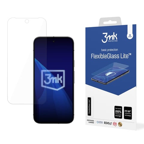 ⁨3mk FlexibleGlass Lite - Szkło hybrydowe do Google Pixel 9a⁩ w sklepie Wasserman.eu