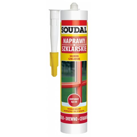 SILIKON SZKLARSKI SOUDAL BEZBARWNY 280ML w sklepie Wasserman.eu