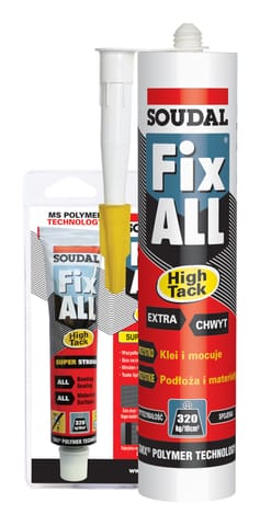USZCZELNIACZ HYBRYDOWY FIX ALL HIGH TACK BIAŁY 290ML w sklepie Wasserman.eu