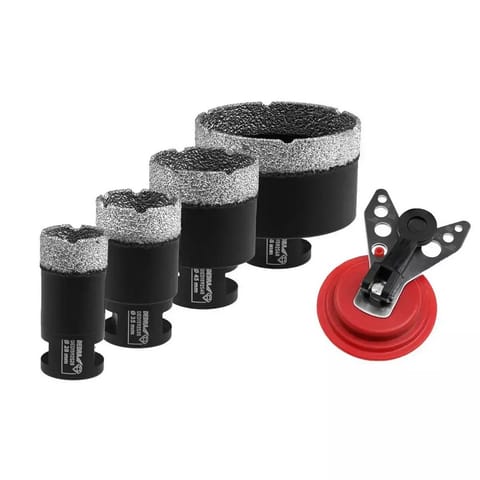 ⁨ZESTAW KORONEK DIAMENTOWYCH VACUUM BRAZED 28,35,44,68MM⁩ w sklepie Wasserman.eu