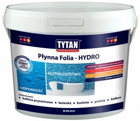⁨PŁYNNA FOLIA HYDRO TYTAN 12KG SZARY⁩ w sklepie Wasserman.eu