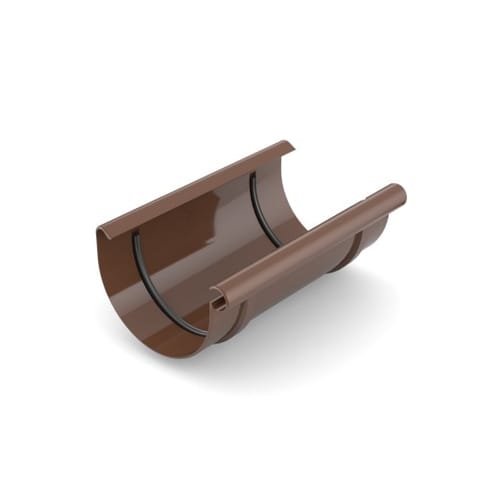 ⁨ZŁĄCZKA RYNNOWA 125MM BRĄZ⁩ w sklepie Wasserman.eu