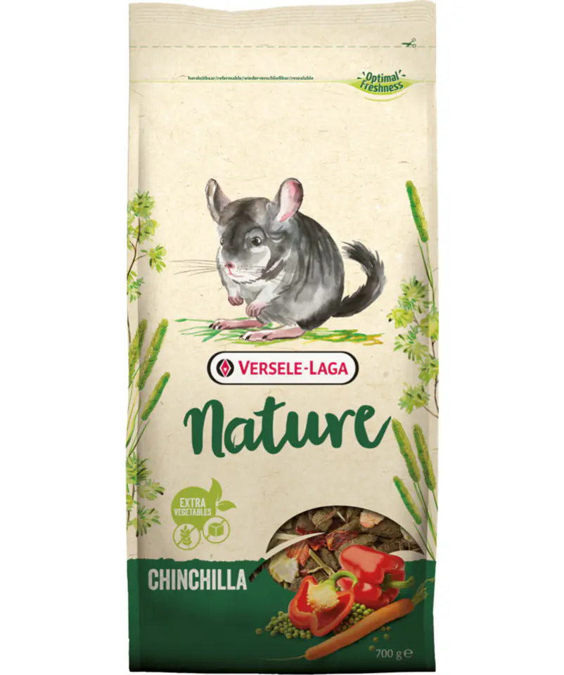 ⁨VERSELE LAGA Chinchilla Nature 700g - for chinchillas [461413]⁩ at Wasserman.eu