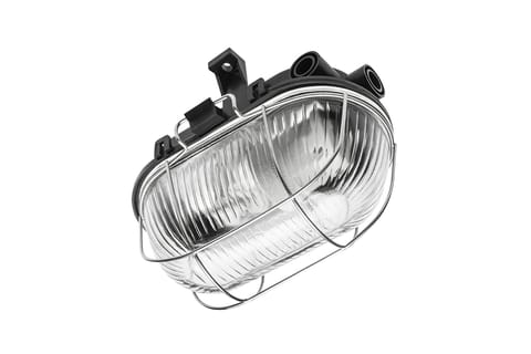 ⁨OPRAWA KANAŁOWA SANGUESA KAM E27 IP54 40W KRATKA CZARNA⁩ w sklepie Wasserman.eu