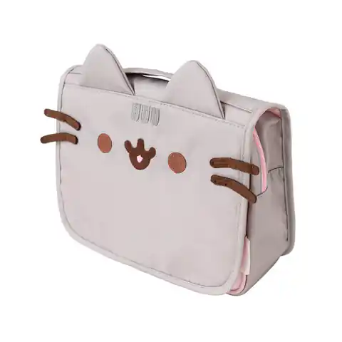 ⁨Pusheen - Foodie collection, large travel cosmetic bag with hanging handle⁩ at Wasserman.eu