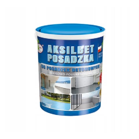 ⁨AKSILBET FARBA DO POSADZKI POPIELATY RAL 7037 5L⁩ w sklepie Wasserman.eu