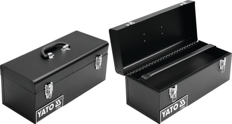 ⁨Yato YT-0883 small parts/tool box Metal Black⁩ at Wasserman.eu