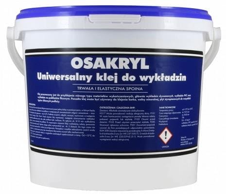 ⁨KLEJ OSAKRYL UNIWERSALNY DO WYKŁADZIN 4 KG PL⁩ w sklepie Wasserman.eu