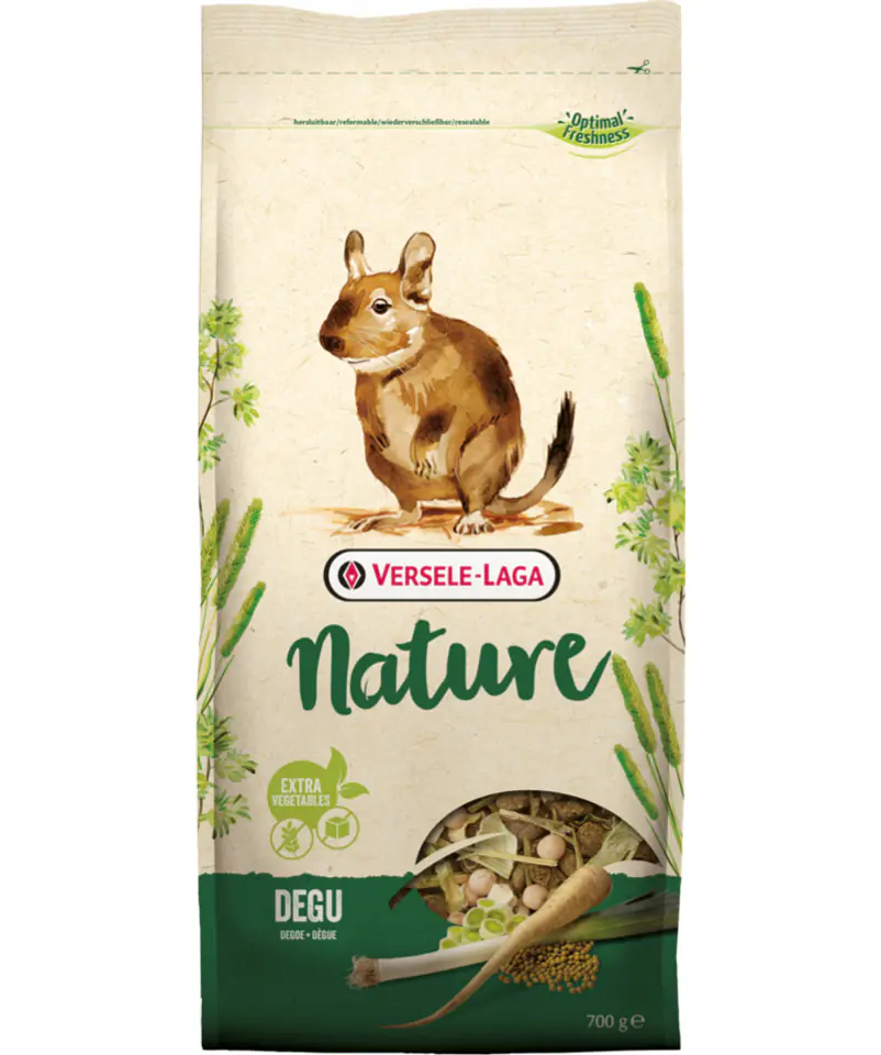 ⁨VERSELE LAGA Degu Nature 700g - dla koszatniczek [461416]⁩ w sklepie Wasserman.eu