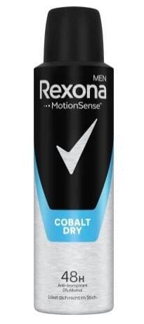 ⁨Rexona Men Cobalt Dry  Antitranspirant Spray 150 ml⁩ w sklepie Wasserman.eu