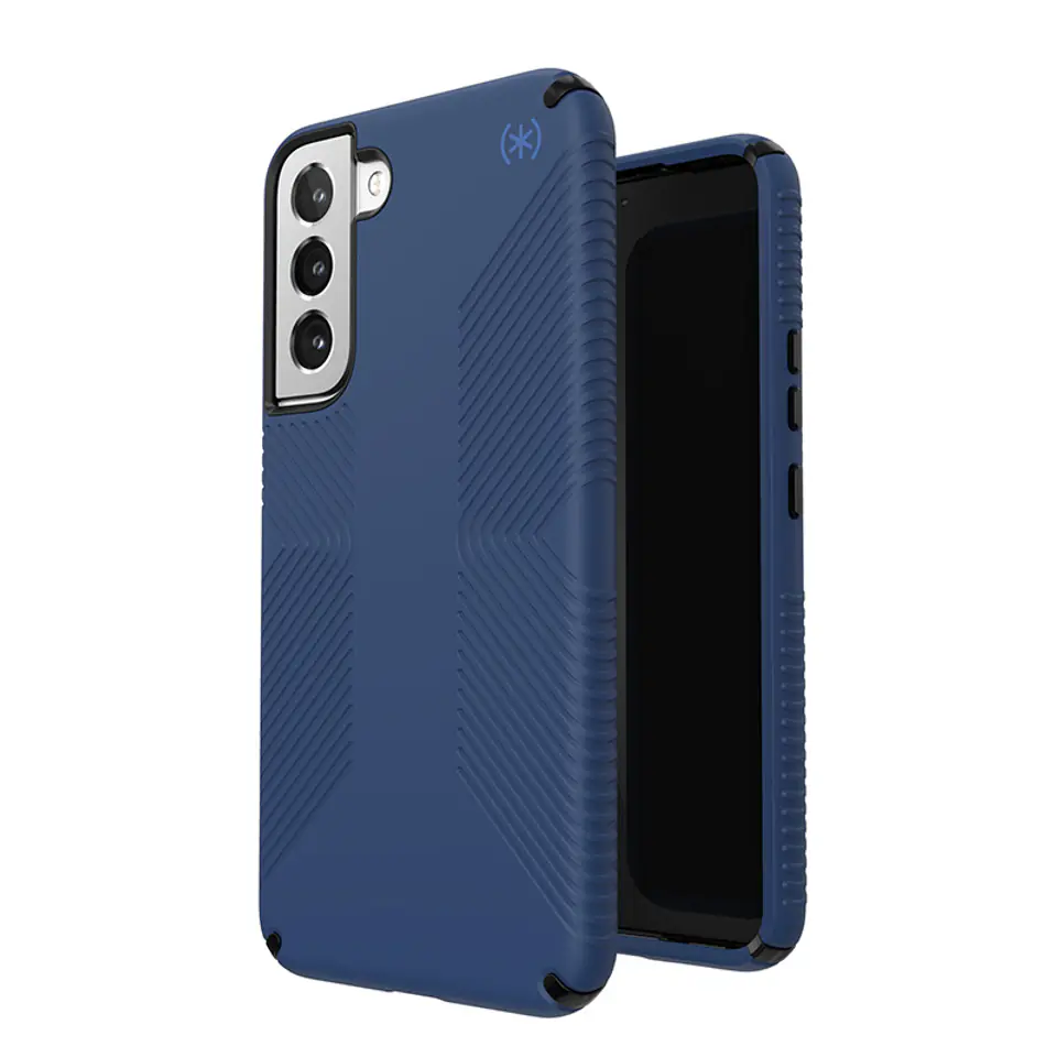 ⁨Speck Presidio2 Grip - Etui Samsung Galaxy S22+ z powłoką MICROBAN (Coastal Blue/Black)⁩ w sklepie Wasserman.eu