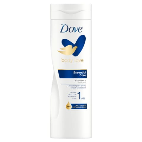 ⁨Dove Nourishing Body Care Nourishing Body Milk Essential - Dry Skin 400ml⁩ at Wasserman.eu
