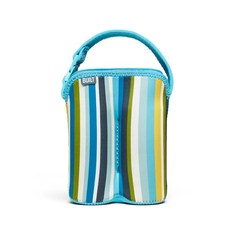 ⁨BUILT Bottle Buddy - Baby Blue Stripe⁩ at Wasserman.eu