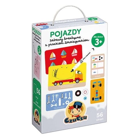 ⁨Pojazdy Zabawy kreatywne z pisakiem zmazywakiem⁩ w sklepie Wasserman.eu
