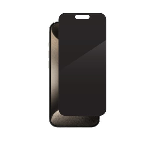 ⁨Zagg InvisibleShield Glass Elite Privacy - szkło prywatyzujące do iPhone 15 Pro⁩ w sklepie Wasserman.eu