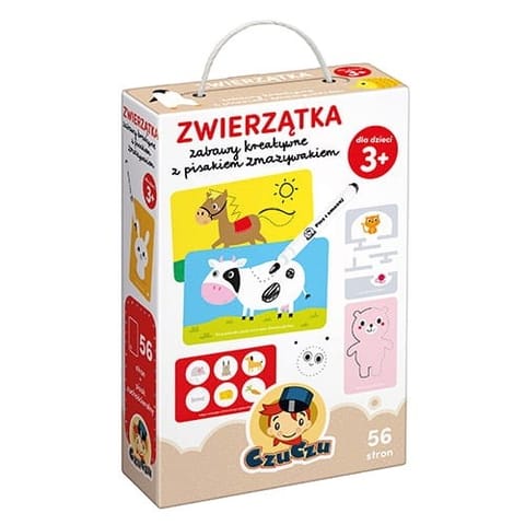 ⁨Zwierzątka Zabawy kreatywne z pisakiem zmazywakiem⁩ w sklepie Wasserman.eu