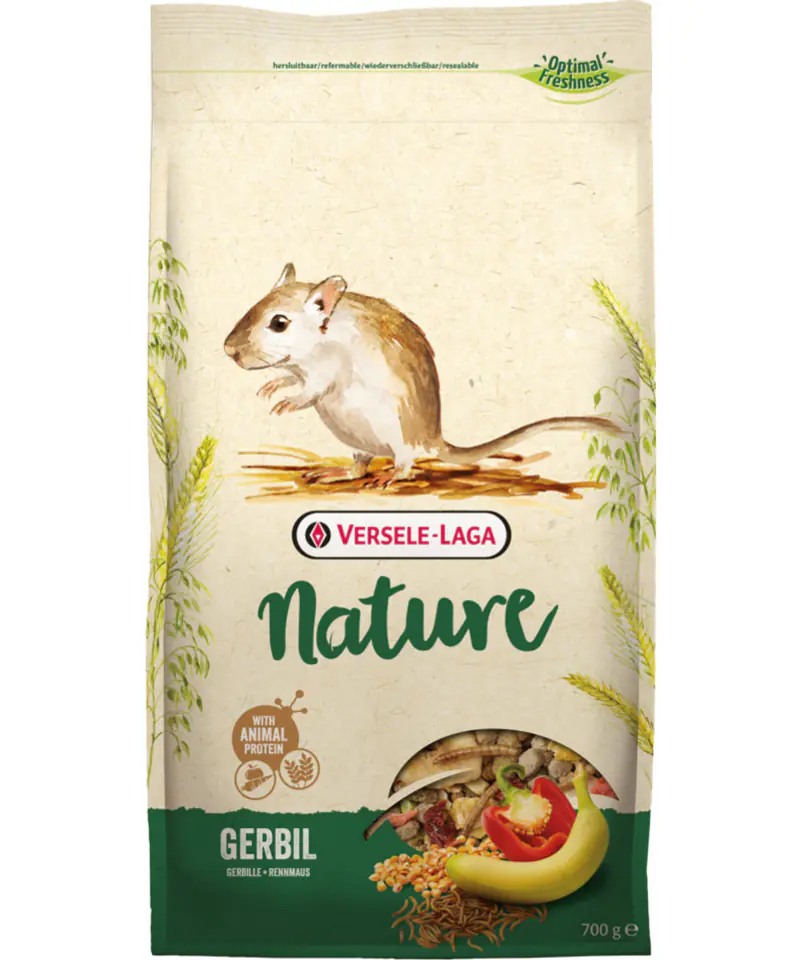 ⁨VERSELE LAGA Gerbil Nature 700g - for gerbils [461422]⁩ at Wasserman.eu