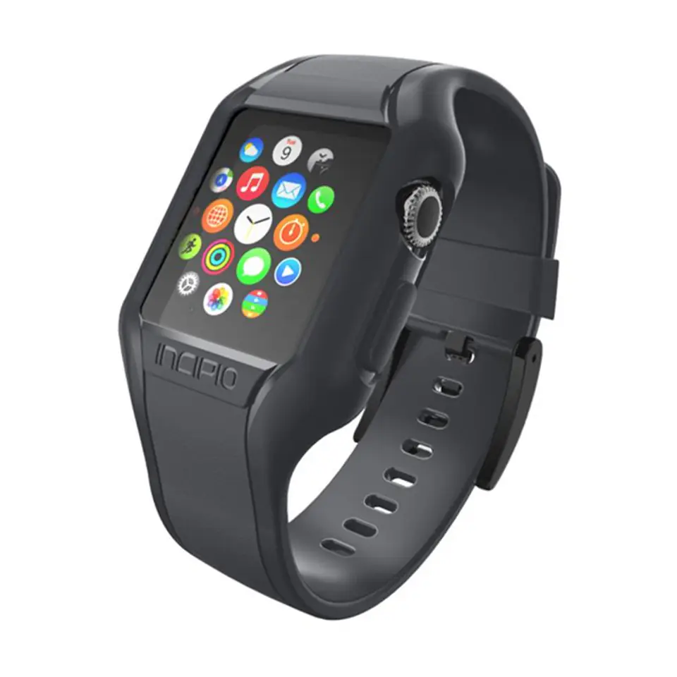 ⁨Incipio NGP Strap - Elastyczny pasek do Apple Watch, obudowa 38/40/41 mm (przydymiony)⁩ w sklepie Wasserman.eu