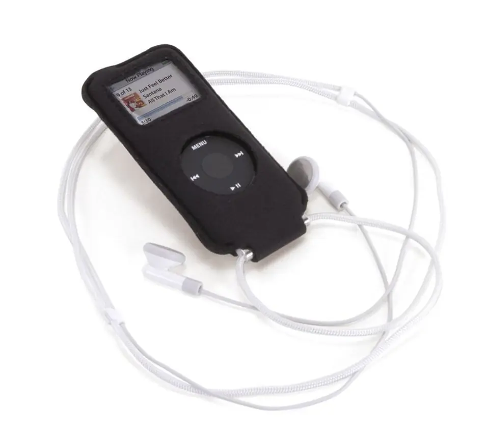 ⁨TUCANO Tutina - Etui iPod Nano 2G (czarny)⁩ w sklepie Wasserman.eu