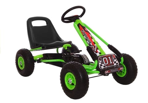 ⁨Gokart Zielony A-15 Pompowane Koła⁩ w sklepie Wasserman.eu