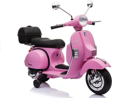 ⁨Skuter Na Akumulator Vespa Różowy⁩ w sklepie Wasserman.eu