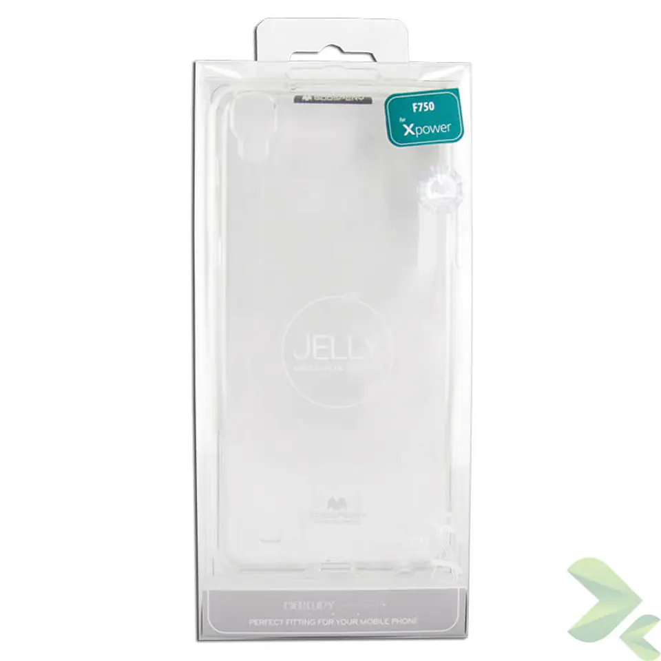 ⁨Mercury Transparent Jelly - LG X Power Case (Transparent)⁩ at Wasserman.eu