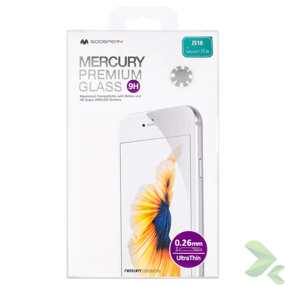 ⁨Mercury Premium Glass - 9H Tempered Protective Glass for Samsung Galaxy J5 (2016)⁩ at Wasserman.eu