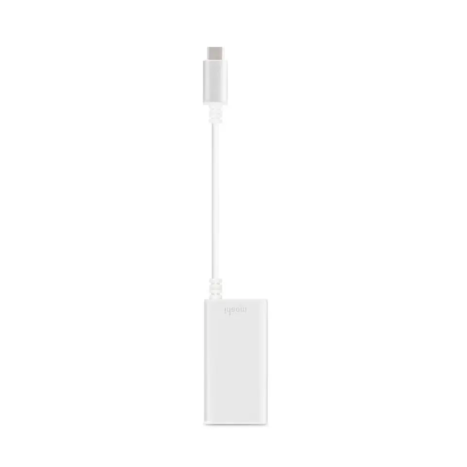 ⁨Moshi USB-C to Gigabit Ethernet Adapter - Aluminiowa przejściówka z USB-C na Gigabit Ethernet (srebrny)⁩ w sklepie Wasserman.eu