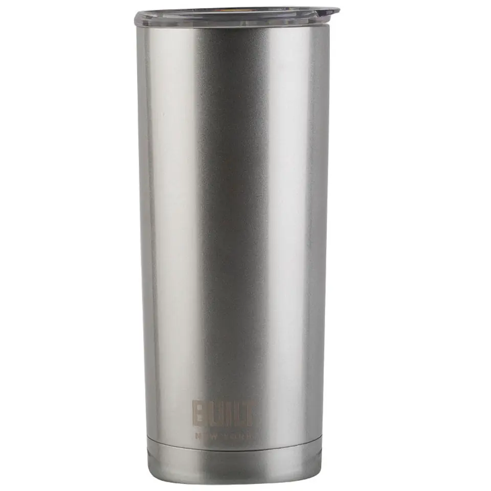 ⁨BUILT Vacuum Insulated Tumbler - Stalowy kubek termiczny z izolacją próżniową 600 ml (Silver)⁩ w sklepie Wasserman.eu