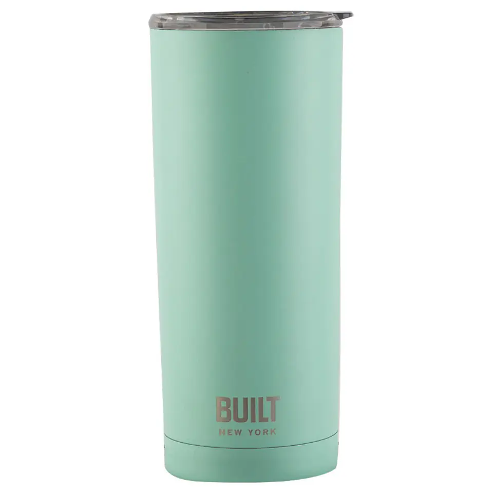 ⁨BUILT Vacuum Insulated Tumbler - Steel Thermal Cup with Vacuum Insulation 600 ml (Mint)⁩ at Wasserman.eu