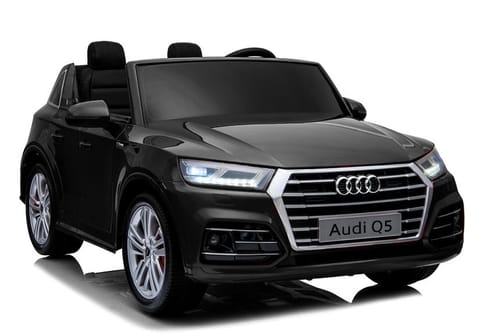 ⁨Pojazd na Akumulator Audi Q5 2-os Czarny Lakier⁩ w sklepie Wasserman.eu