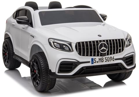 ⁨Auto na Akumulator Mercedes GLC 63S Dwuosobowy Światła LED MP3 Biały⁩ w sklepie Wasserman.eu