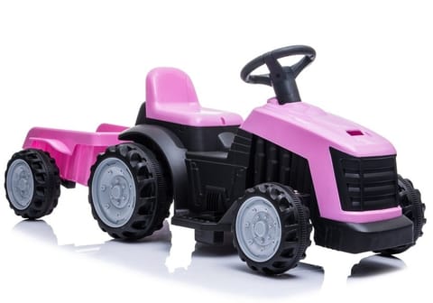 Traktor z Przyczepą na Akumulator TR1908T Różowy w sklepie Wasserman.eu