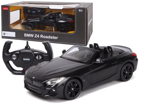 ⁨Auto R/C BMW Z4 Roadster Rastar 1:14 Czarne⁩ w sklepie Wasserman.eu