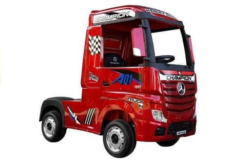 Auto na Akumulator Mercedes Actros Czerwony Lakierowany MP4 w sklepie Wasserman.eu