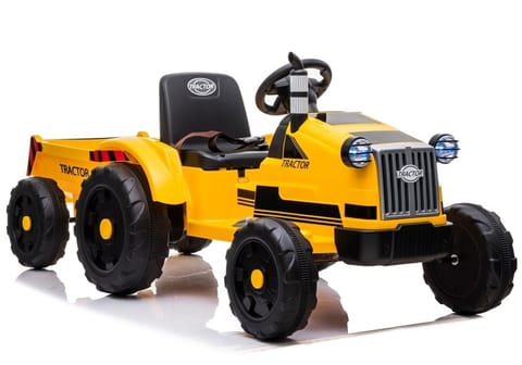 Traktor na Akumulator z Przyczepą CH9959 Żółty w sklepie Wasserman.eu