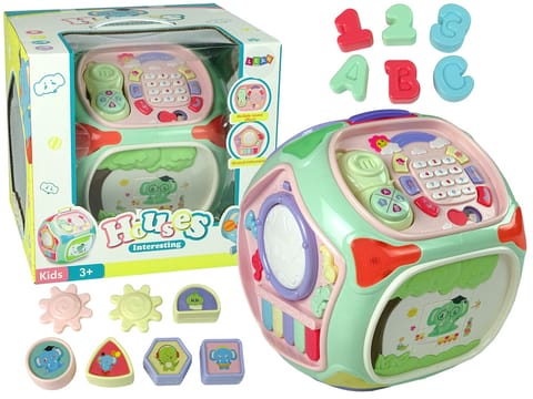 ⁨Interaktywny Sorter z Telefonem Nauka Kształtów Liczb Pianinko⁩ w sklepie Wasserman.eu