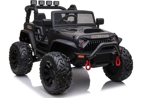 ⁨Auto na akumulator Jeep JC666 Czarny⁩ w sklepie Wasserman.eu