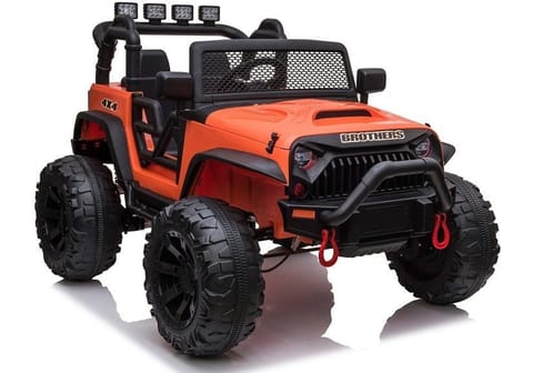 ⁨Auto na akumulator Jeep JC666 Pomarańczowy⁩ w sklepie Wasserman.eu