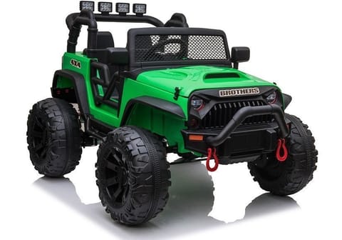 ⁨Auto na akumulator Jeep JC666 Zielony⁩ w sklepie Wasserman.eu