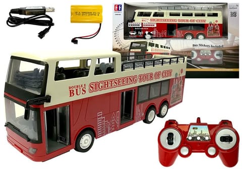 ⁨Autobus Piętrowy Zdalnie Sterowany R/C 2.4G 1:18⁩ w sklepie Wasserman.eu