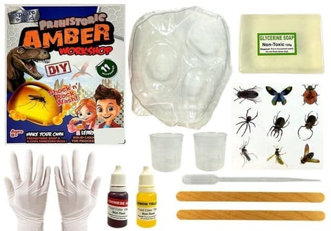 Prehistory Creative Kit Create Amber Insects at Wasserman.eu