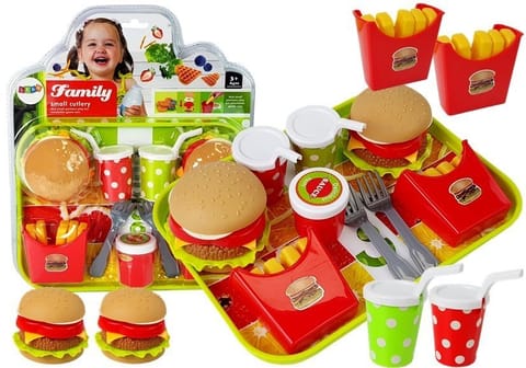 ⁨Zestaw Hamburger Frytki z Tacką⁩ w sklepie Wasserman.eu