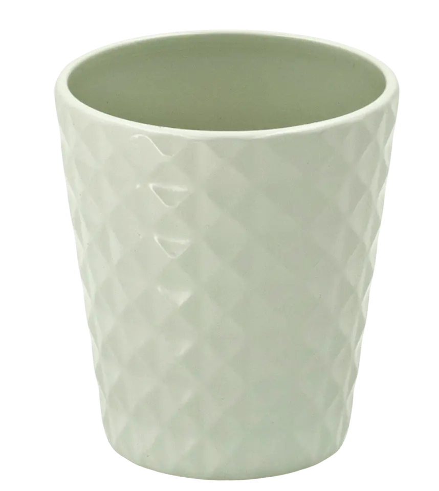 BORNEO mint ceramic casing, 14,5 cm at Wasserman.eu