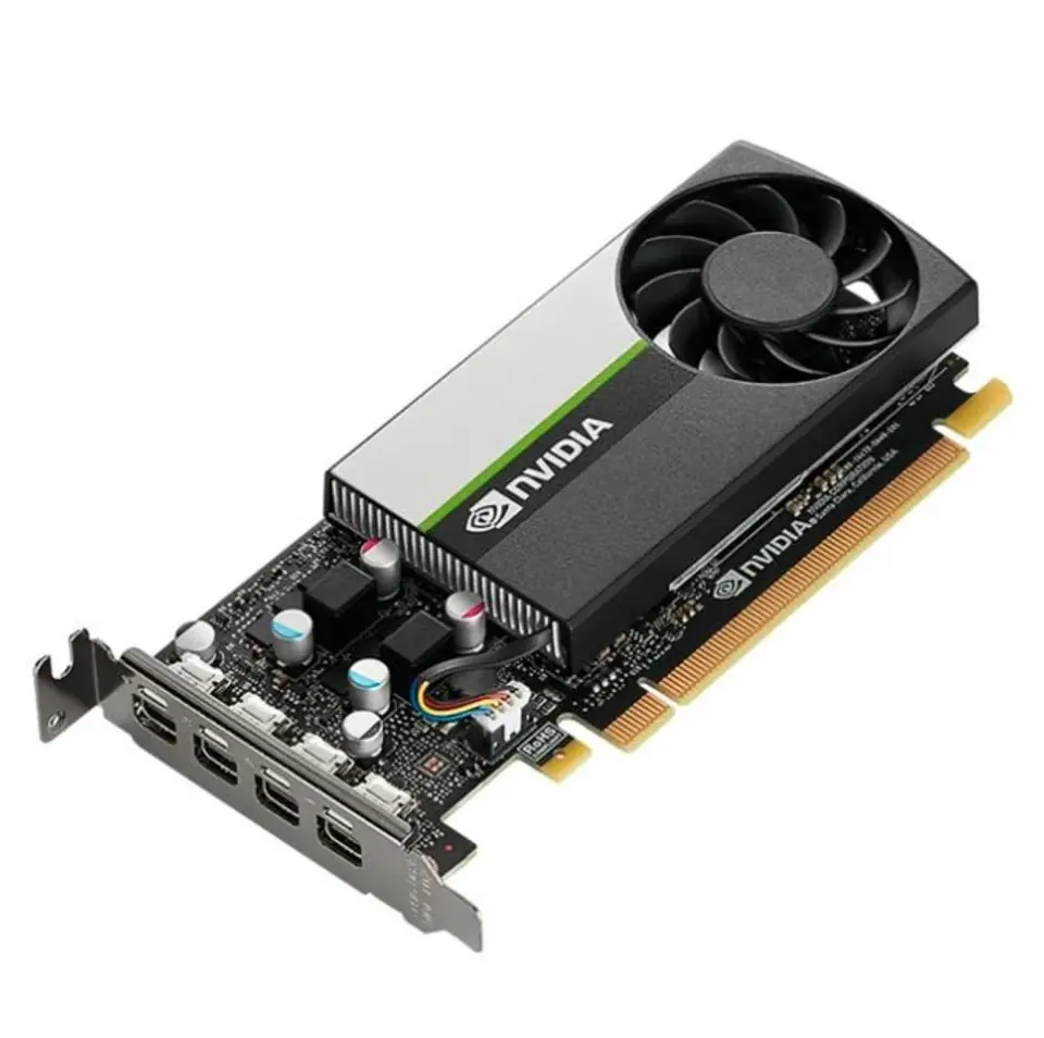 ⁨PNY VCNT1000-8GB-PB NVIDIA T1000 8GB GDDR6 4x MINI DISPLAYPORT PCI EXPRESS 3.0 LP - ATX BRACKET RETAIL⁩ at Wasserman.eu