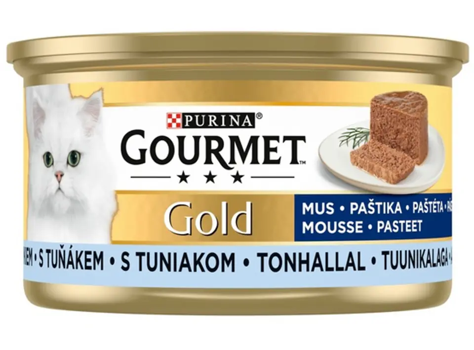 ⁨Gourmet Gold Mus z Tuńczykiem 85g⁩ w sklepie Wasserman.eu