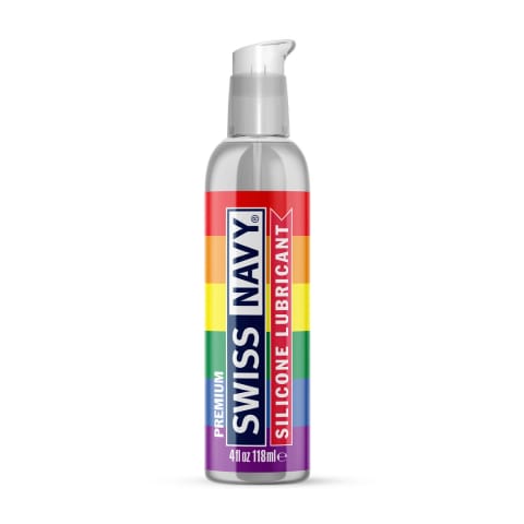 ⁨Swiss Navy Silikonowy Lubrykant PRIDE Edition 118ml z witaminą E⁩ w sklepie Wasserman.eu