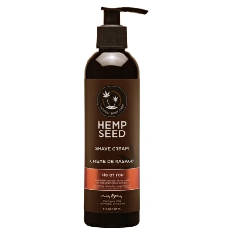 ⁨Earthly Body Hemp Shave Cream 237ml krem do golenia konopie Isle of You⁩ w sklepie Wasserman.eu